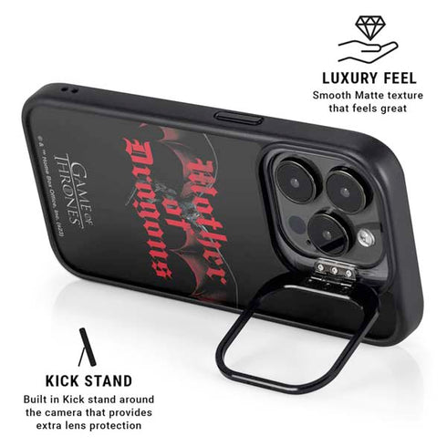 Game of Thrones: Mother of Dragons iPhone 15 Pro Kickstand Case